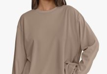 【折后$7.49 Prime包邮】女士舒适简约长袖T!