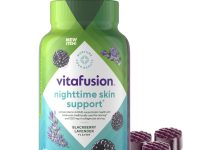 【折后$6.39 Prime包邮】Vitafusion 夜间肌肤护理软糖 90粒