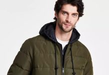 3折!【折后$58.5 包邮】Michael Kors 男士棉服保暖夹克