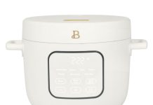 【折后$30.68】Drew Barrymore 陶瓷不粘涂层14cup电饭煲