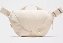 【折后$54 包邮】Lululemon Curved 时尚磁吸包!