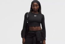 【折后$39 包邮】Lululemon Hold Tight 顶珠装饰短高腰长袖上衣!