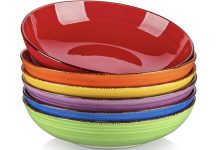 【折后$19.99 Prime包邮】vancasso Bonita 彩色陶瓷碗 6个!