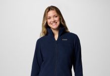 男士女士都有!【折后$22 包邮】Columbia Castle Dale全拉链抓绒夹克 多色选