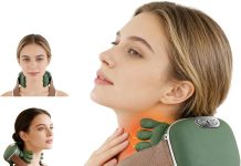 【折后$49.99 包邮】无线热敷颈背按摩仪 深层揉捏款