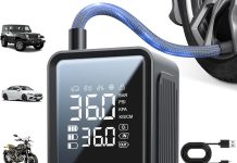 Prime会员专属价!【折后$9.99 Prime包邮】便携式无线充气泵