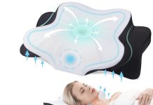 【折后$17.99 Prime包邮】人体工学蝶形护颈枕!