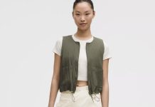 好看!【折后$34 包邮】Lululemon Glyde Cargo 工装运动短裙!