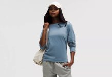 新色码全!【折后$39 包邮】Lululemon All Yours Organic有机棉休闲长袖T恤 多色选