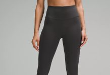热门色石墨灰补货!【折后$49 包邮】Lululemon Wunder Train 女士高腰瑜伽裤 多尺寸+多色选!