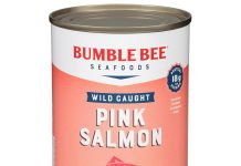 【折后$2.86 Prime包邮】Bumble Bee 野生粉红三文鱼罐头 14.75oz