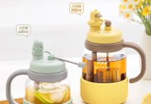 【折后$40.99 包邮】北鼎 泡茶吨吨杯 800ml