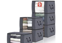 【折后$8.29 Prime包邮】衣物收纳袋 60L*6个!