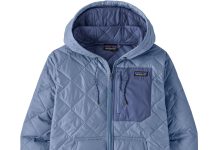 半价男女都有!【折后$98.83 包邮】Patagonia Diamond Quilted 菱格绗缝保暖飞行连帽外套 多色选