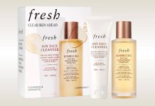 53折!【折后$29.25】Fresh馥蕾诗 大豆洁面+红茶水套装