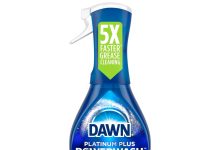【折后$8.85 Prime包邮】Dawn Platinum Powerwash 强力洗碗喷雾 苹果香型16oz*3瓶