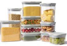 【折后$19.99 Prime包邮】CAROTE 食物保鲜盒 20件套!