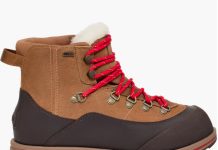 5/6码有!【折后$53.98】UGG Brecken 女士防水系带短靴