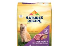 史低!【折后$26.07 Prime包邮】Nature’s Recipe 羊肉大麦糙米配方狗粮 34磅大包装