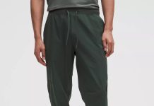 【折后$59 包邮】Lululemon Zeroed In 男士时尚工装束腿裤