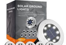 【折后$14.71 Prime包邮】太阳能户外灯 12件套