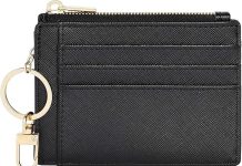 【折后$6.83 Prime包邮】带钥匙扣女士超薄卡包 多色选