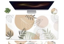 【折后$10.44 Prime包邮】大号电脑鼠标垫套装!