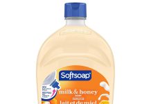 【折后$4.7 Prime包邮】Softsoap 牛奶蜂蜜香洗手液补充装 50oz