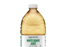 【折后$2.51 Prime包邮】Amazon Grocery 无添加糖白葡萄汁 64oz