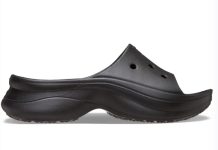 【折后$14 包邮】Crocs Bae Slide 女士鲸鱼厚底拖鞋 两色选!