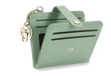 白菜价!【折后低至$3.99 Prime包邮】女士小型RFID防盗皮革卡包 多色选