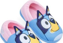 7.5码捡漏!【折后$4.99 Prime包邮】Bluey 女童室内拖鞋