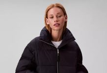 【折后$77.63 包邮】Calvin Klein Jeans 女士字母印花防水夹克