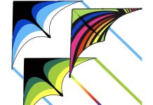 【折后$12.99 Prime包邮】三角造型风筝 三个!