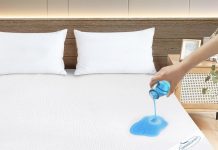 【折后 $9.96 Prime包邮】舒适防水床垫保护罩 Queen Size!