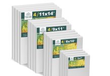 【折后$16.49 Prime包邮】油画帆布画框 16件套!