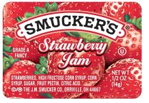 【折后$12.97 Prime包邮】Smucker’s 草莓果酱独立杯 0.5oz×200盒