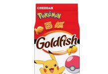 【折后$3.74 Prime包邮】Goldfish Pokémon 宝可梦切达芝士小饼干 6.6oz*2袋装