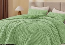 【折后$19.99 Prime包邮】豪华绒毛舒适被套装 Twin