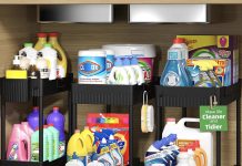 【折后$18.99 Prime包邮】水槽下方两层收纳架 三个!