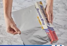 【折后$5.63 Prime包邮】Reynolds 100%再生铝箔保鲜锡纸 200Sq. Ft.