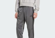 【折后$12.6 包邮】adidas DAYREADY 男士运动休闲长裤