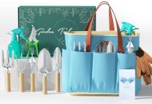 【折后$16.99 Prime包邮】不锈钢园艺工具套装