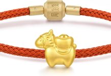 马上有钱!【折后$324 包邮】CHOW SANG SANG 周生生999足金吉祥转运珠手链