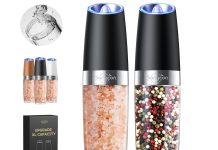 【折后$7.99 Prime包邮】重力感应电动盐胡椒研磨器套装!