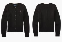 大码货全成人可穿!【折后$52.13 包邮】Polo Ralph Lauren 大童迷你麻花针织毛衣 多色选