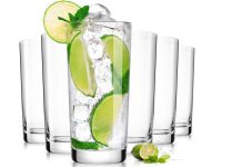 【折后$10.44 Prime包邮】高硼硅玻璃杯6只装