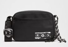 【折后$29 包邮】Lululemon Team Canada轻便斜挎收纳包 1.5L