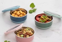 【折后$13.69 Prime包邮】不锈钢酱料分装盒 3个