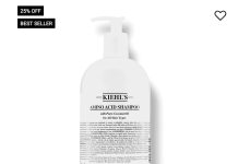 大瓶装超划算!【折后$45.5】Kiehl’s 科颜氏氨基酸洗发水1L!